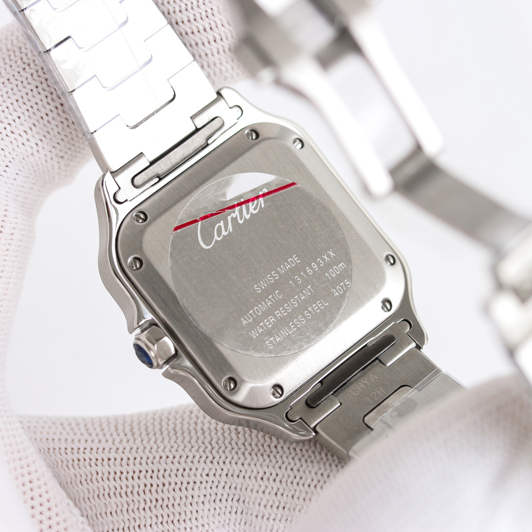 Cartier Santos de Cartier Blue Dial 2