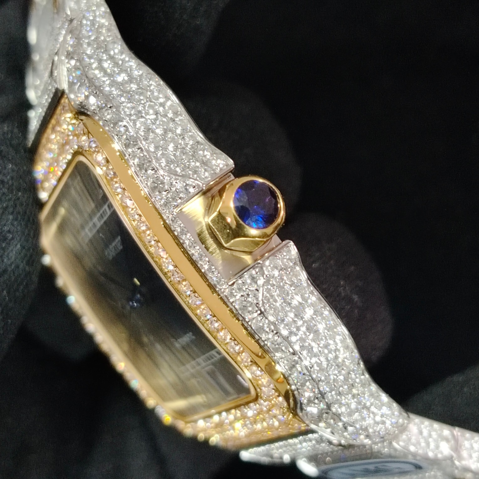 Cartier Santos de Cartier Moissanite Bracelet 5