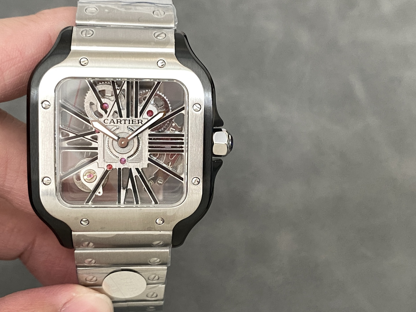 Cartier Santos de Cartier Skeleton Two-Tone 2