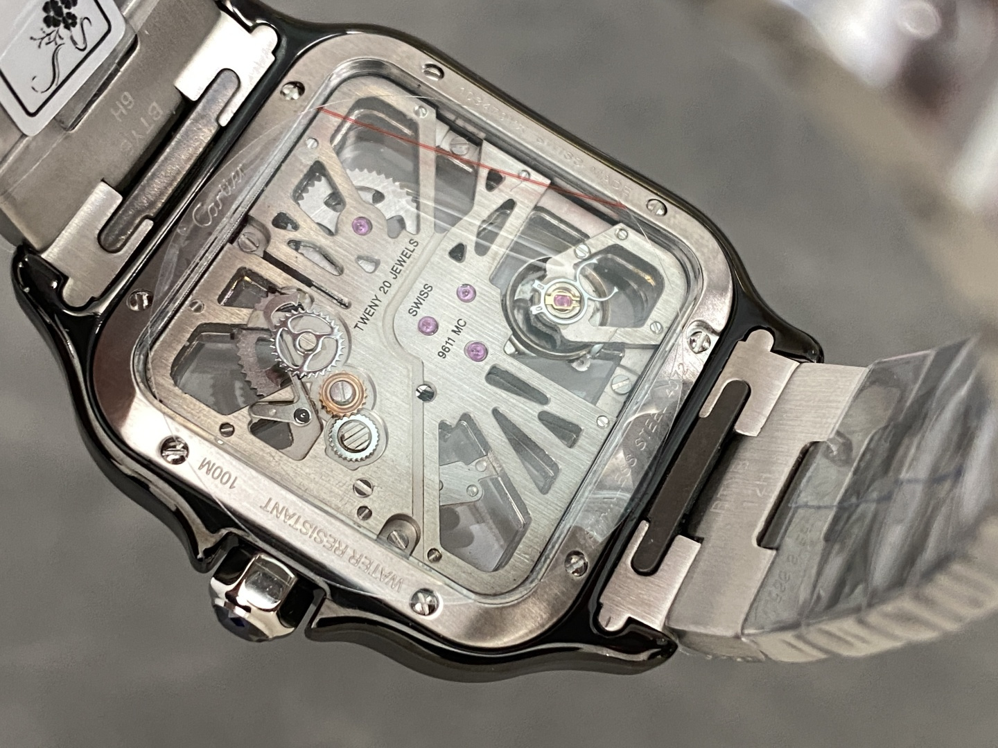 Cartier Santos de Cartier Skeleton Two-Tone 5