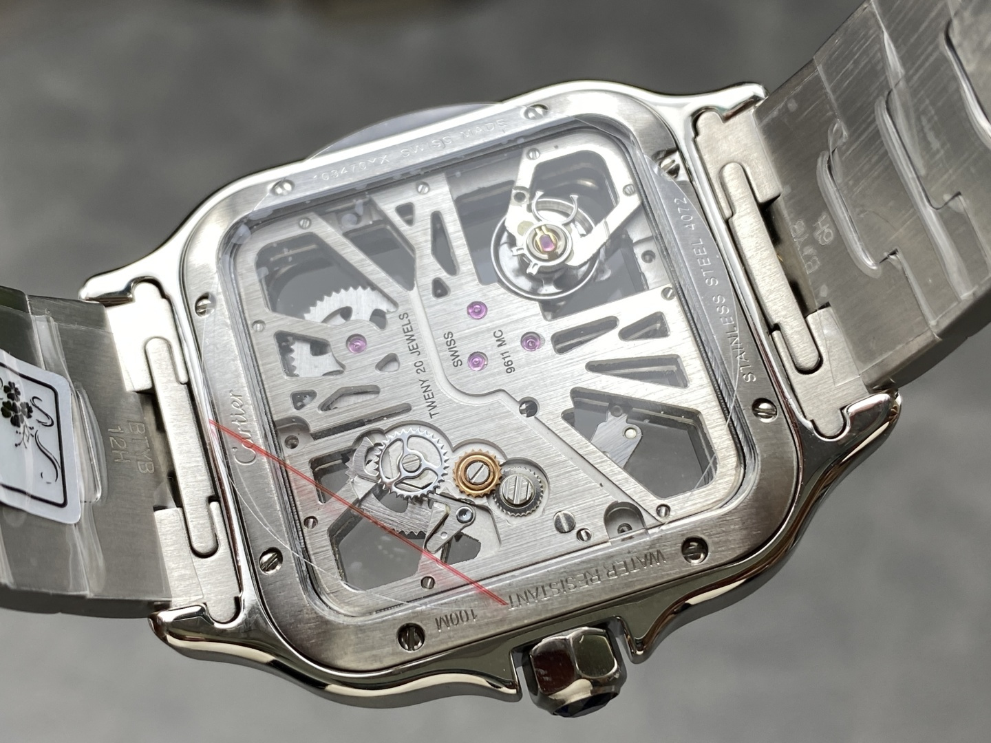 Cartier Santos de Cartier Skeleton 2