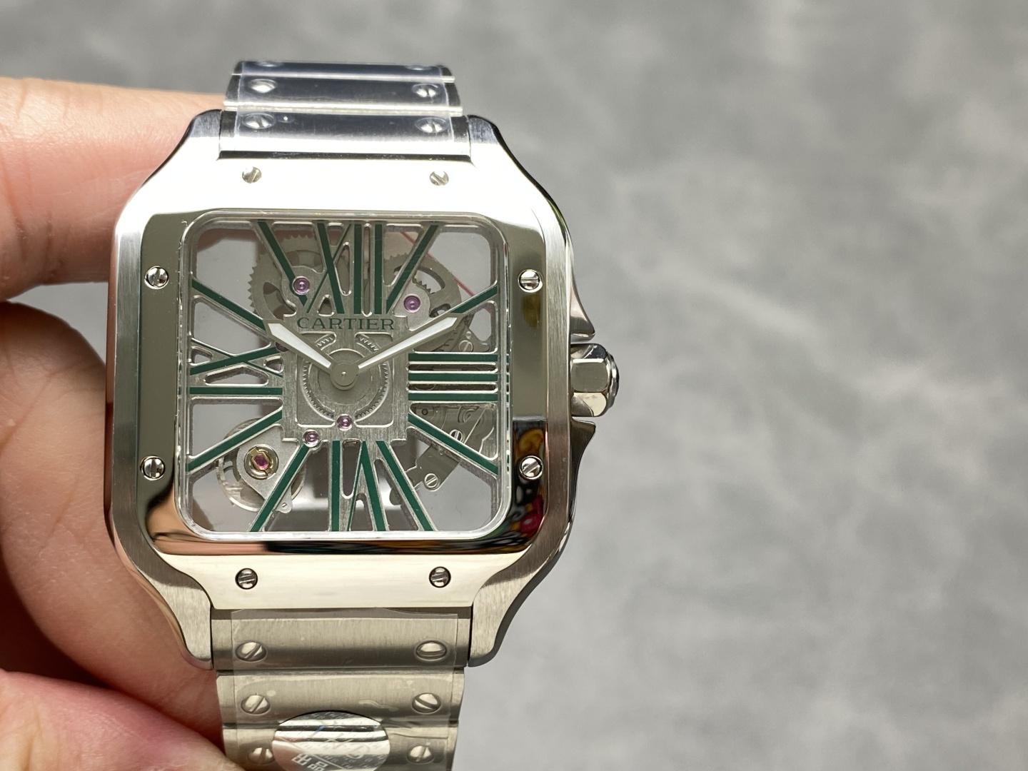 Cartier Santos de Cartier Skeleton 3