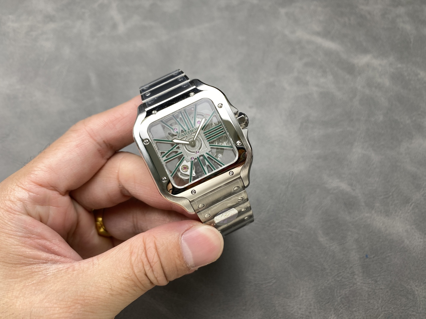 Cartier Santos de Cartier Skeleton 5