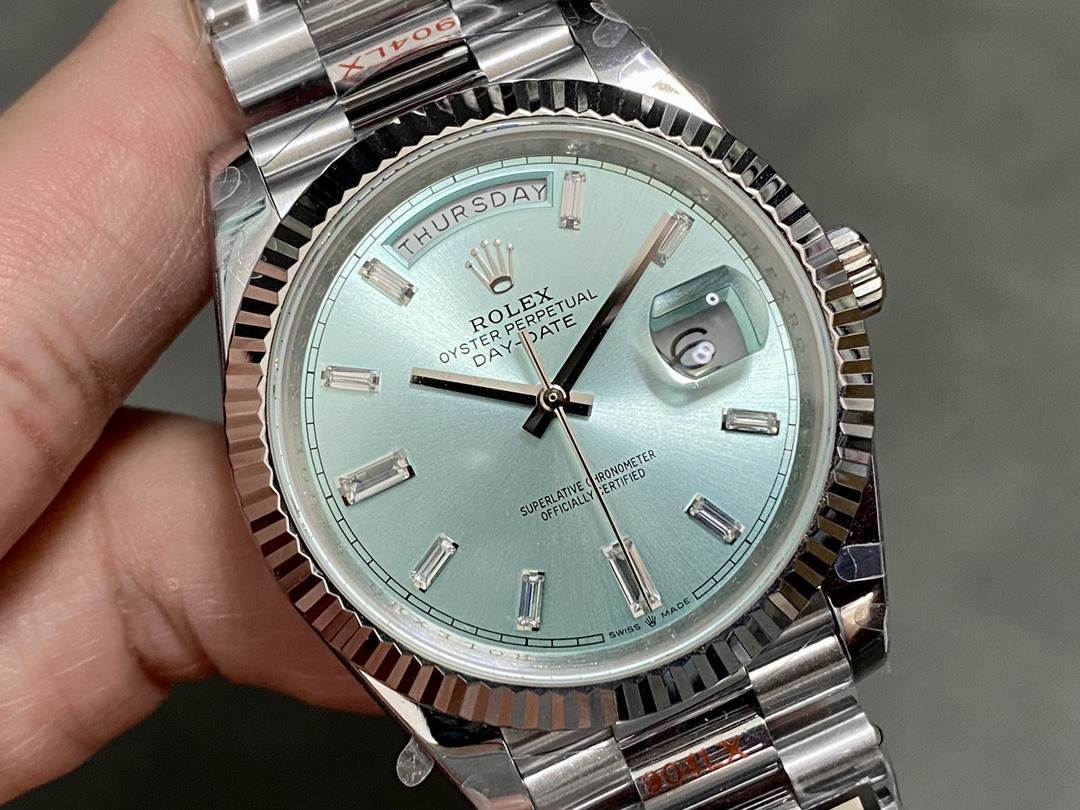 Day Date Ice Blue Dial — Rolex luxury replica watch
