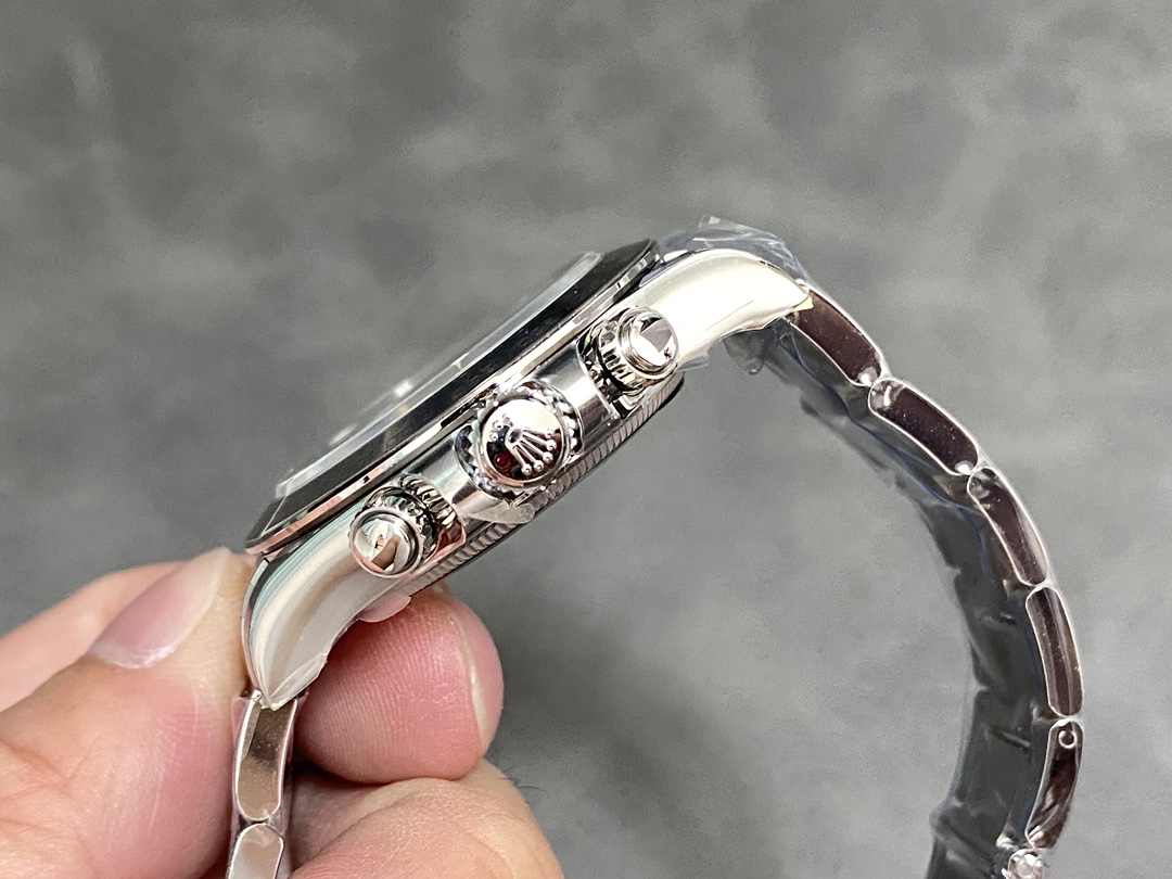 Daytona Black Dial Silver Subdials 4