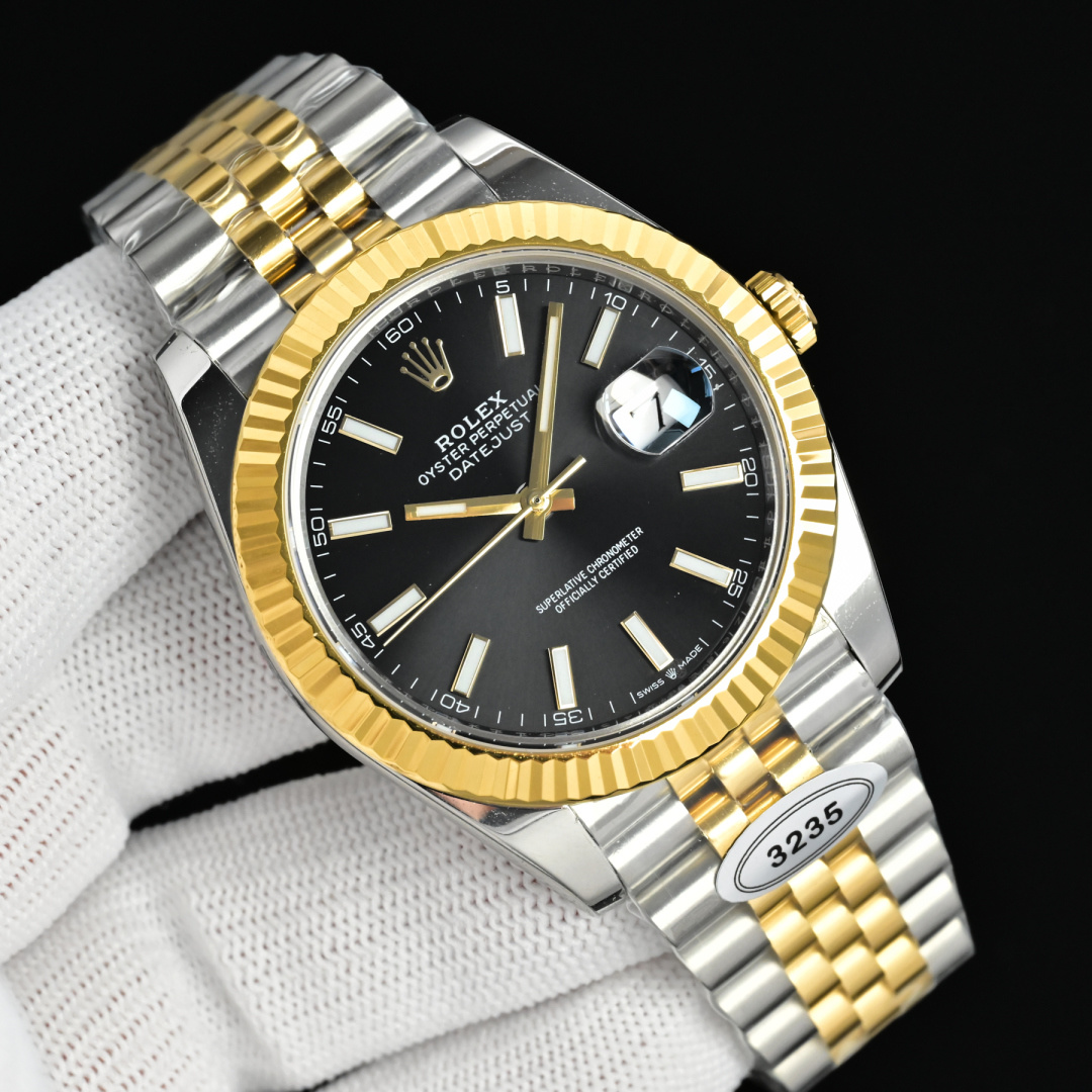 Rolex Date Just Two Tone — Rolex luxury replica watch