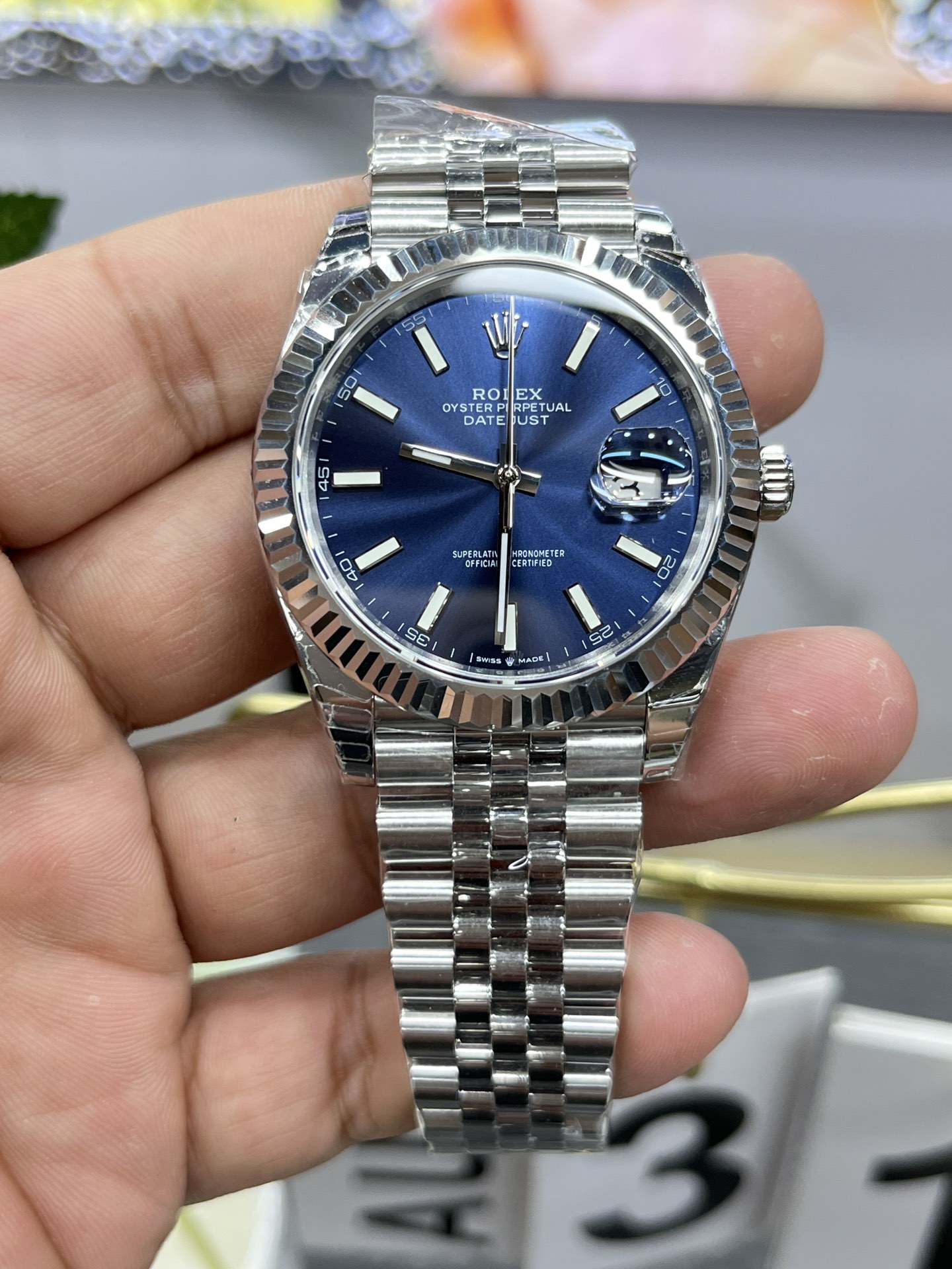 Rolex Date Just — Rolex luxury replica watch