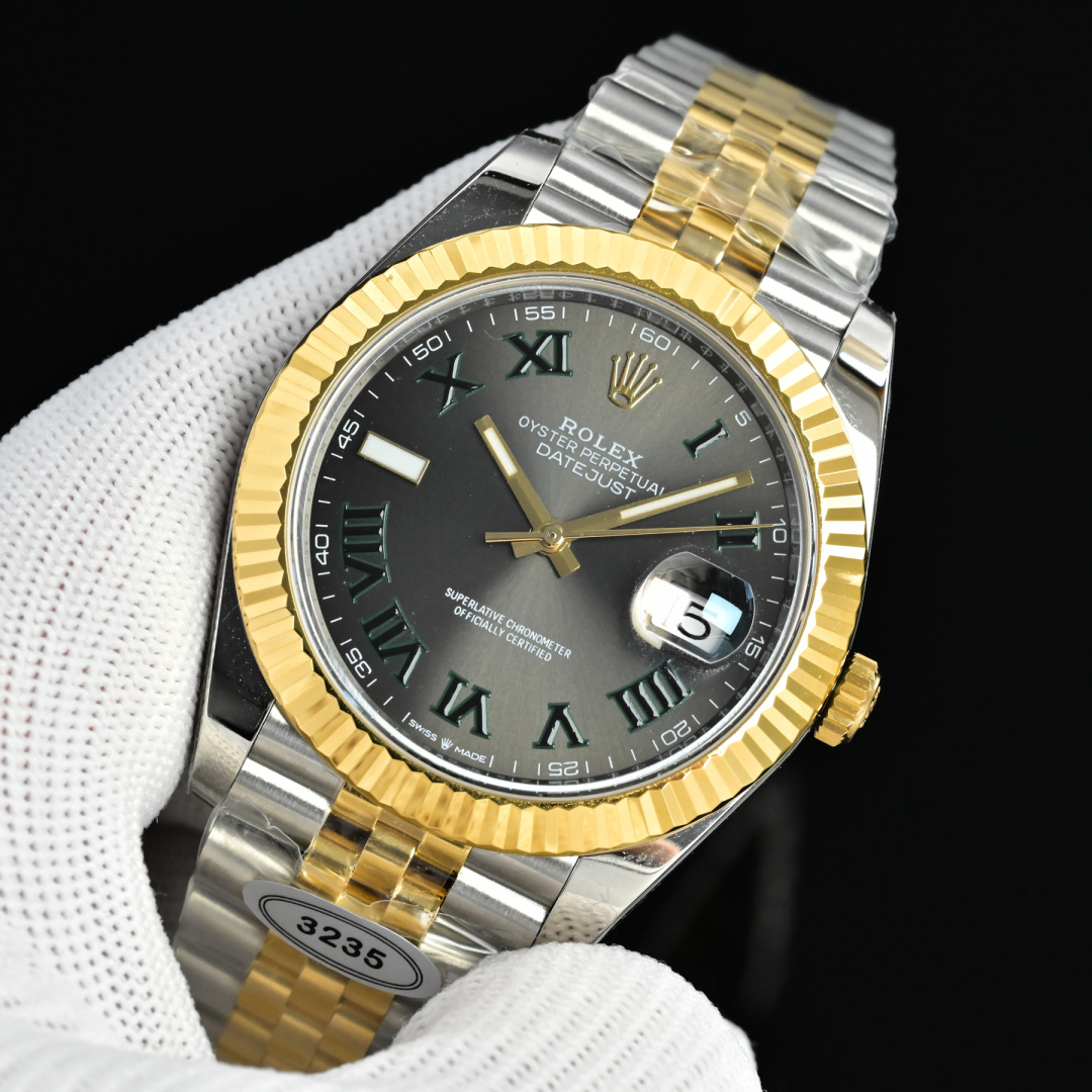 Rolex Wimbledon Two Tone — Rolex luxury replica watch